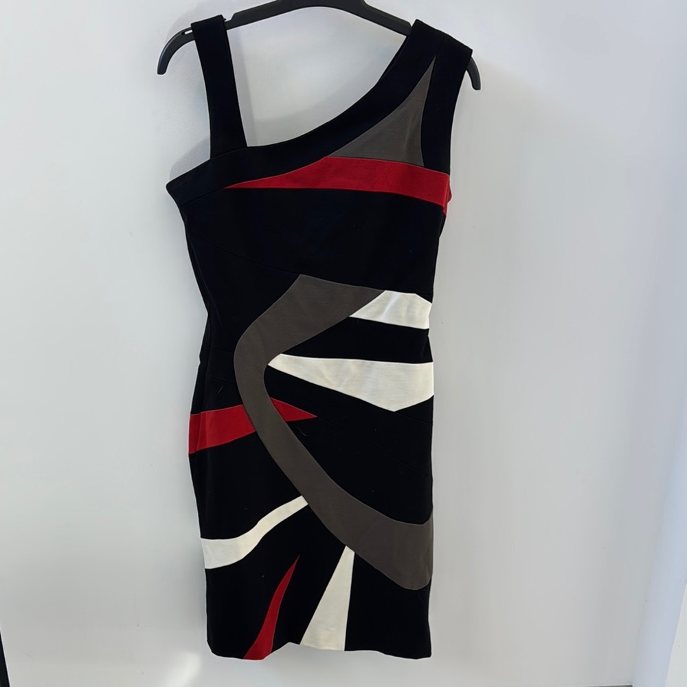 Stylish Black and Red Women's Dress